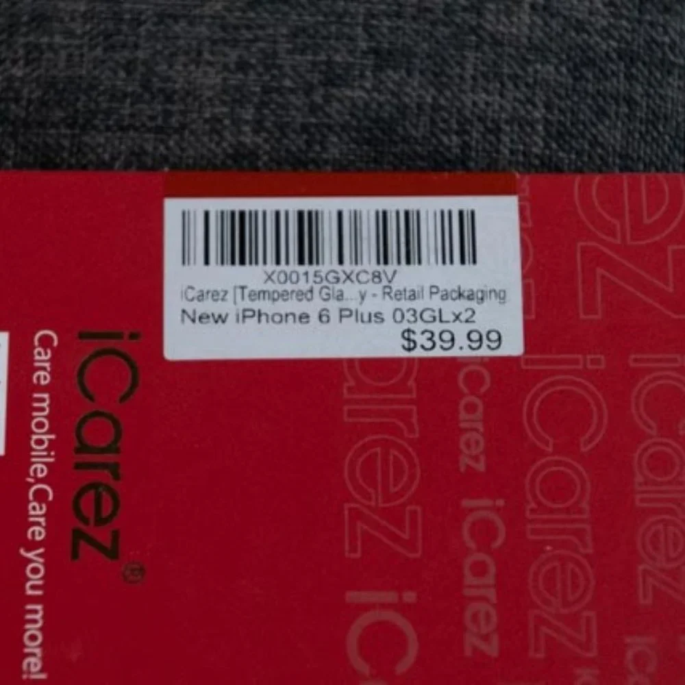 2for1 iCarez True Glass Pro iPhone 6 Plus Tempered Glass 2P CS Screen Protectors
